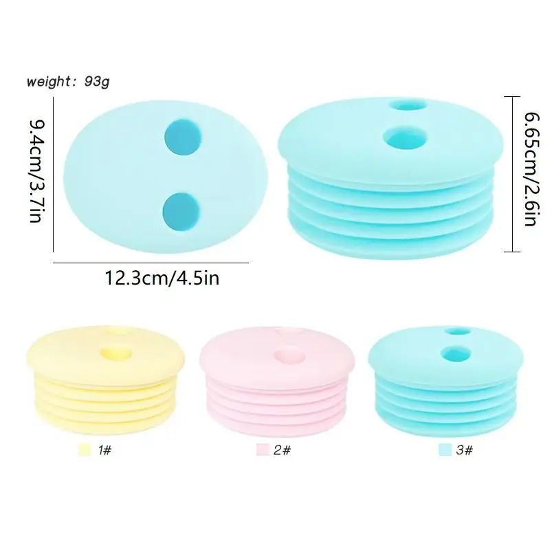 Silicone No-Mess Snack Box Dirt-resistant With Lid Nut Snack Storage Container Foldable Fruit Storage Box Candy Dried