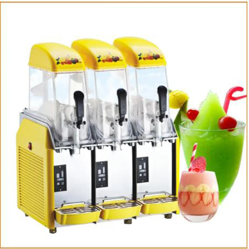 Commercial milkshake internal and external freezer cylinder stainless steel mud making machine