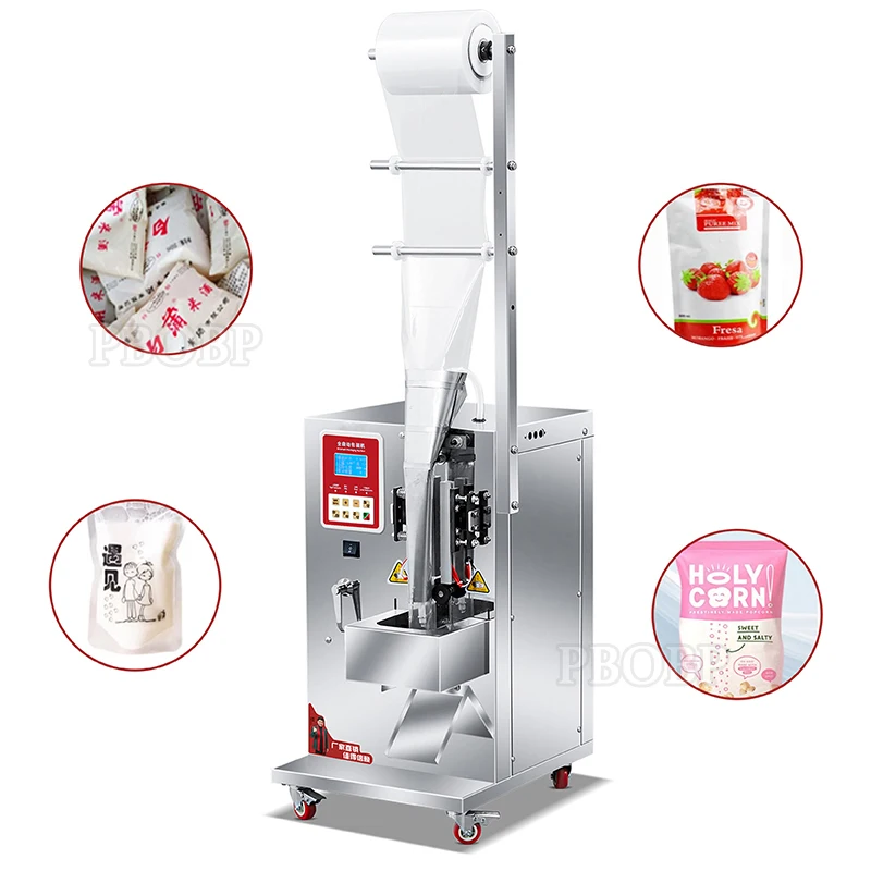 Liquid Packing Machine Sugar Water White Wine Sprinkling Essence Medicine Water Filling Sealing Machine