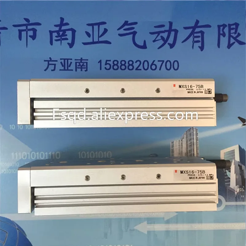 1pc MXS16-10B MXS16-20B MXS16-30B MXS16-40B FSQD Pneumatic Slide Cylinder MXS Series