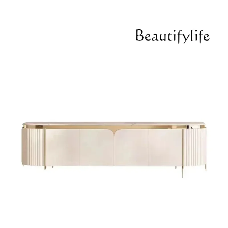 TT مدفأة القهوة حامل تلفاز خزانة غرفة المعيشة حامل تلفاز خزانة عرض الترفيه Mueble Tv Madera الأثاث الطبيعي