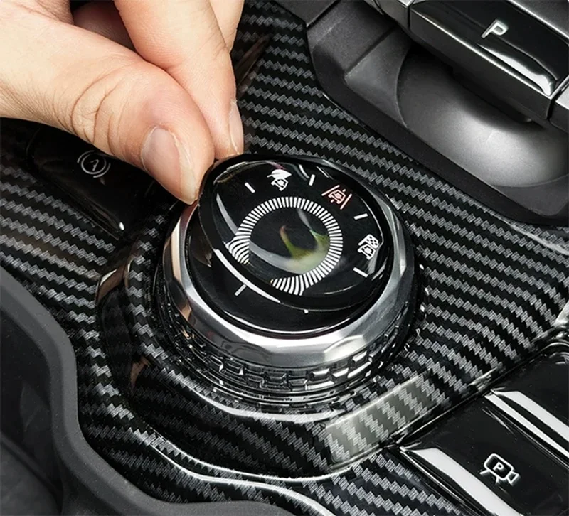 Fit for Jetour Shanhai T1 2024 2025 Car Central Control Knob Button Sticker Drip Protection Sticker Car Interior Accessories
