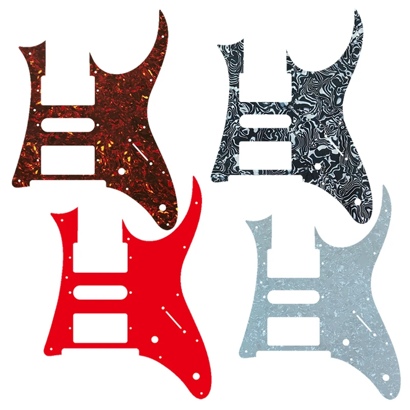 Feiman Custom Guitar Parts -Hot Sale For MIJ Ibanez RG 350 DX Guitar Pickguard HSH Humbucker Pickup Scratch Plate Flame Pattern