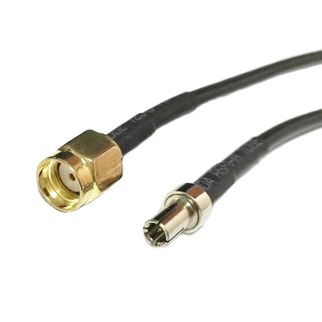 3G  Modem Cable TS9 Male Straight to RP SMA Plug Pigtail Adapter RG174 Black 10/15/20/30/50/100cm