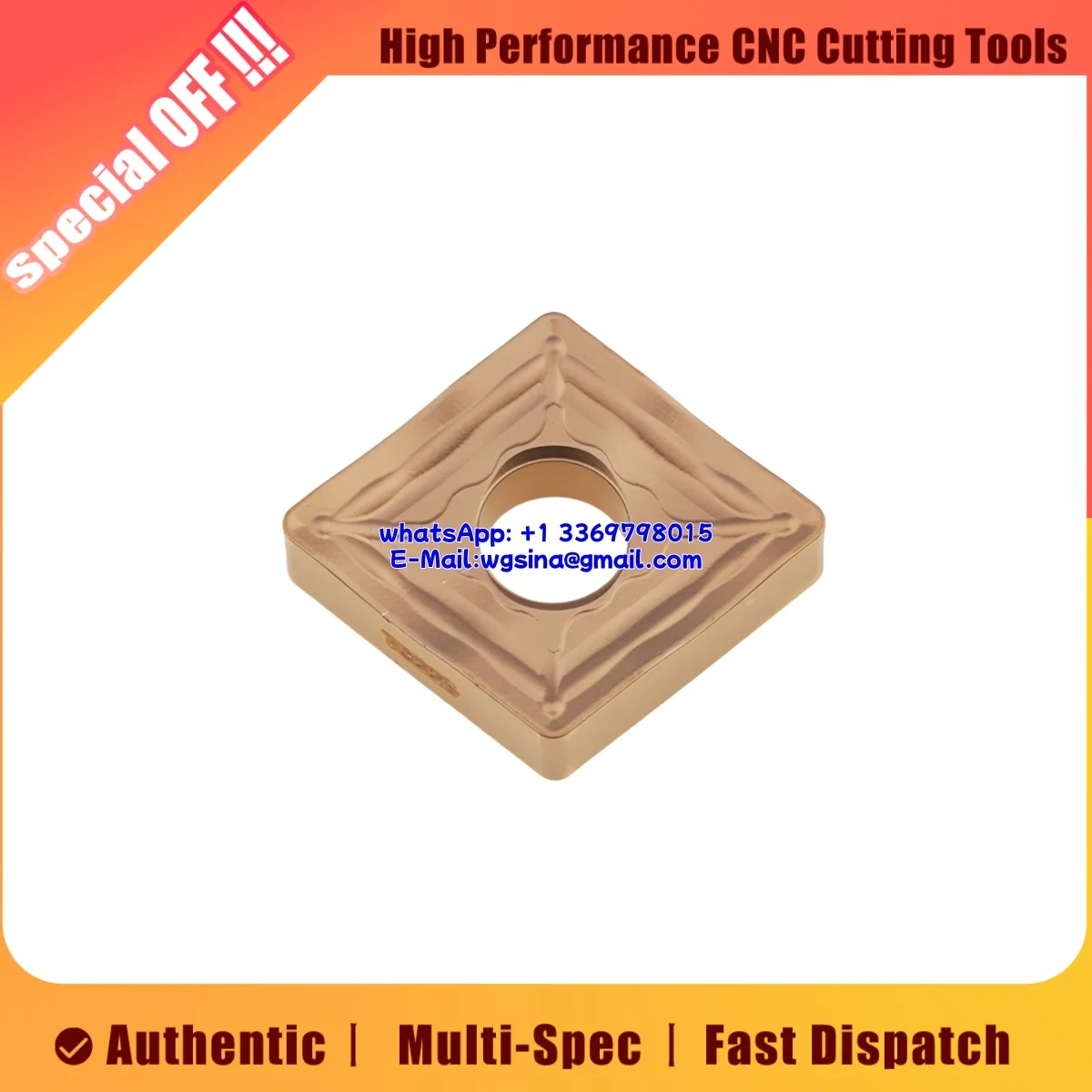 

Оригинальные токарные пластины CNMM CNMM19 CNMM1906 12-57 T9225