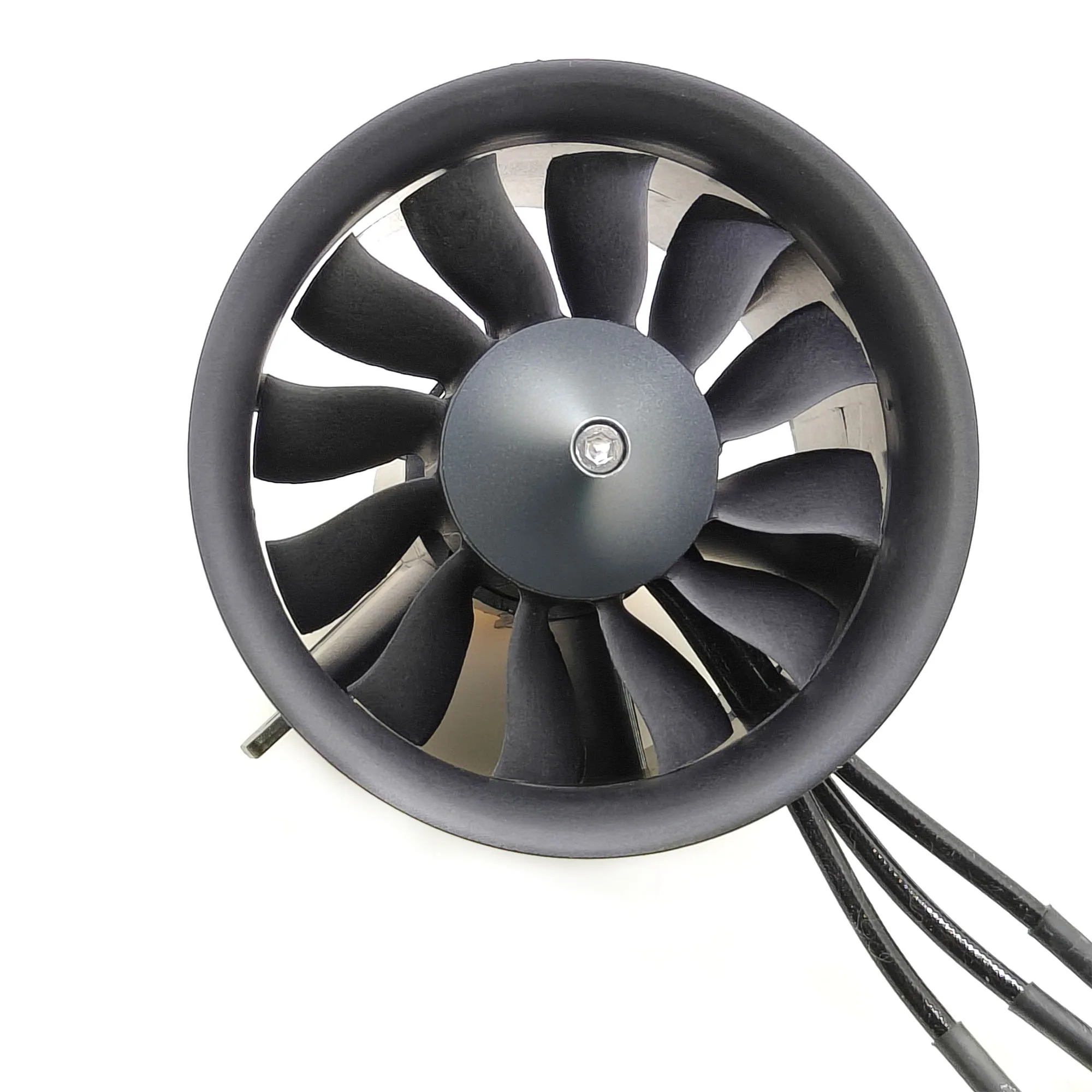 QX-MOTOR 70 mm EDF QF3027 1100KV 2200KV 12 bladen kanaalventilator CW CCW met borstelloze motor voor RC helikopter drone onderdelen met vaste vleugels