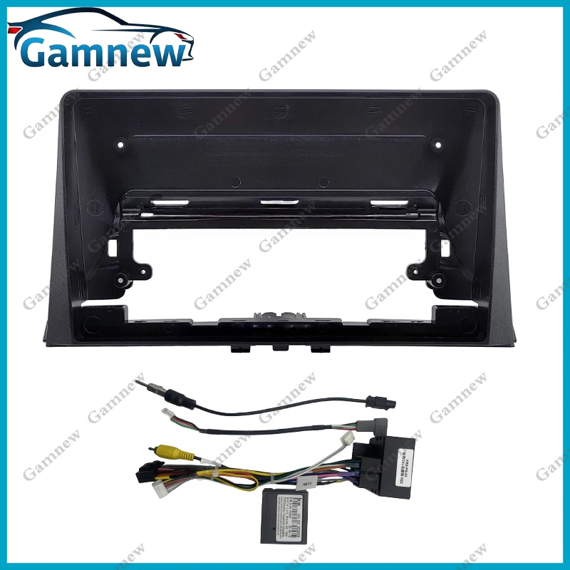 10 Inch Car Frame Fascia Adapter Canbus Box Android Radio Dash Fitting Panel Kit For Citroen Berlingo 3 2018-2024