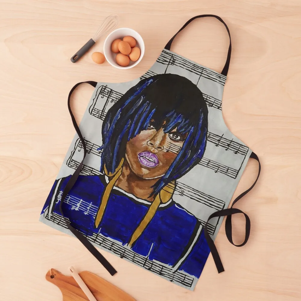 

Missy Elliott Apron kitchen jacket woman Kitchen For Women Apron