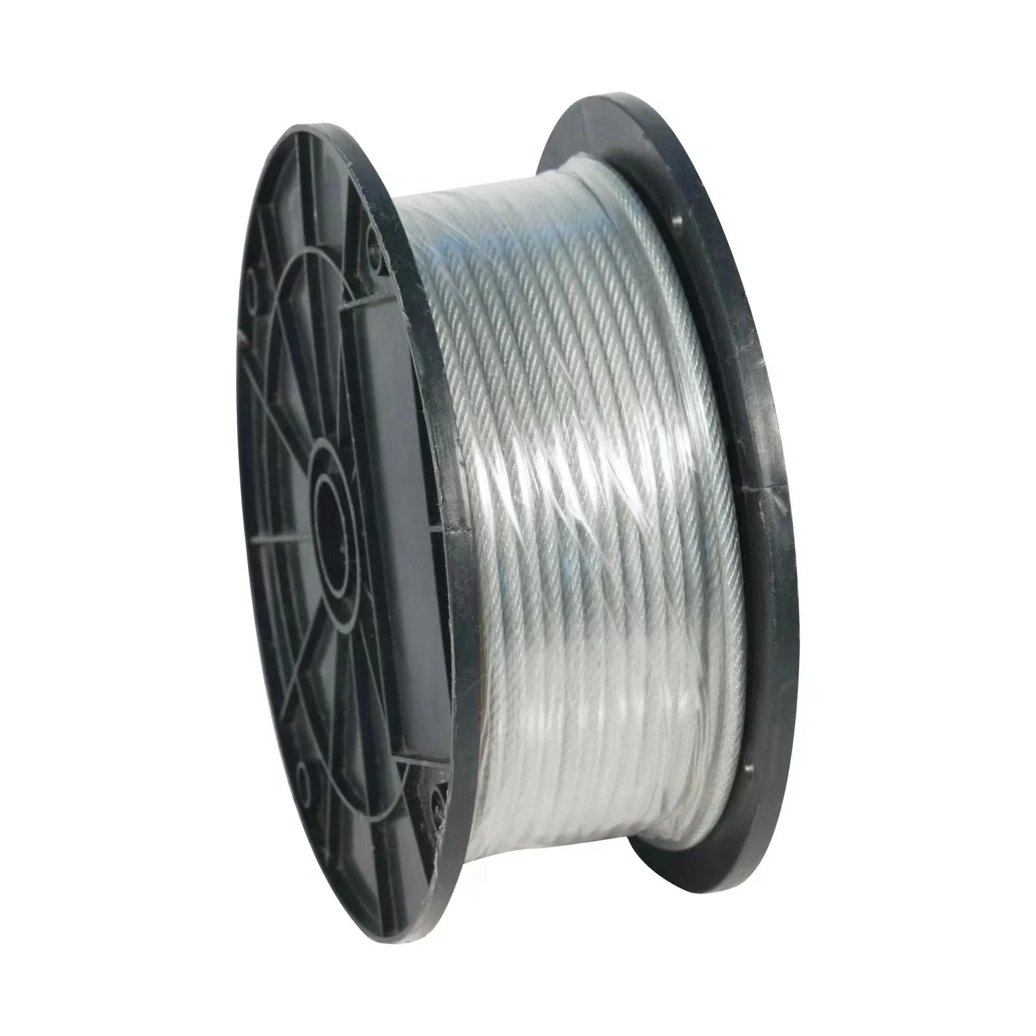 7X7 304 Stainless Steel Wire Rope with PVC Coating Softer Fishing Coated Cable Clothesline Traction Rope