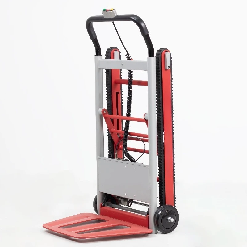 

Mini Aluminum Electric Climbing Cart Portable and Foldable Electric Stair Lift Trolley Lifting Stair Climbing Cart