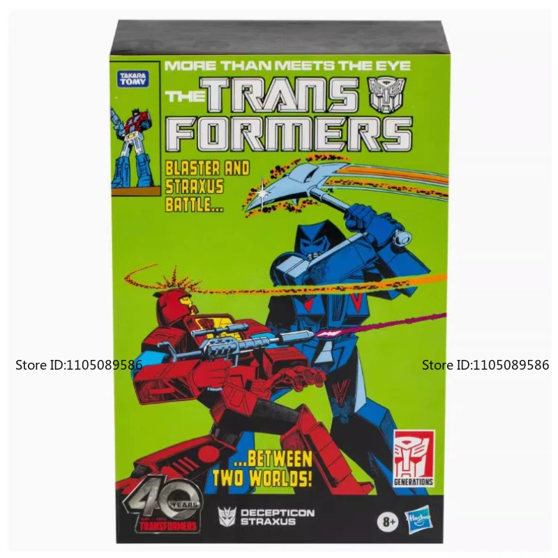Scatola originale nuova di zecca Transformer G0237 Versione comica retrò limitata Straxus Montenegro Una bambola mobile studio Figura robot Regalo