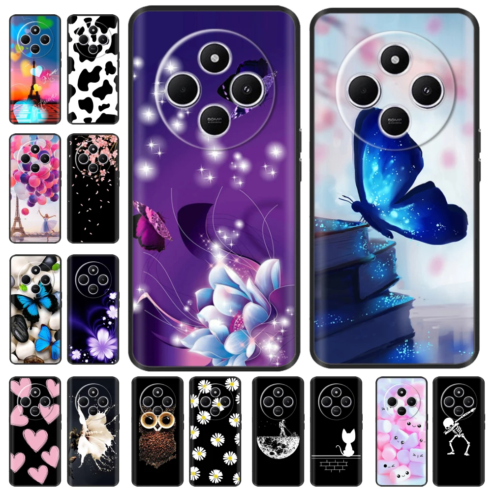 For Xiaomi Redmi A4 Case For Xiaomi Redmi A4 5G Cover Fundas Shockproof Silicone Phone Back Cover For Xiaomi Redmi A4 A3 Cases