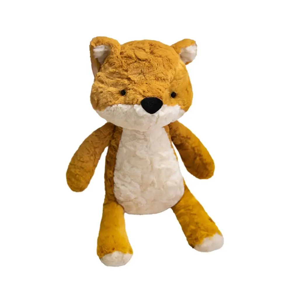 사무실에서 자는 회색 고양이 팬더 PP 코튼 갈색 강아지 원숭이 서있는 봉제 인형 동물 고양이 어린이 소녀