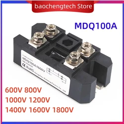 100A MDQ100A-16 600V 800V 1000V 1200V 1400V 1600V 1800V MDQ100A1600V jednofazowy moduł AC-DC mostek prostowniczy 100amp 1600V