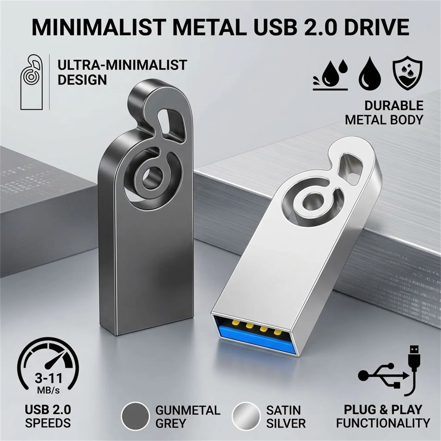 Hot Sell Mini USB Flash Drive High Speed Pen Drive U Stick Memory Stick 8GB 16GB 32GB 64GB 128GB Tiny U Disk Pendrive U Disk