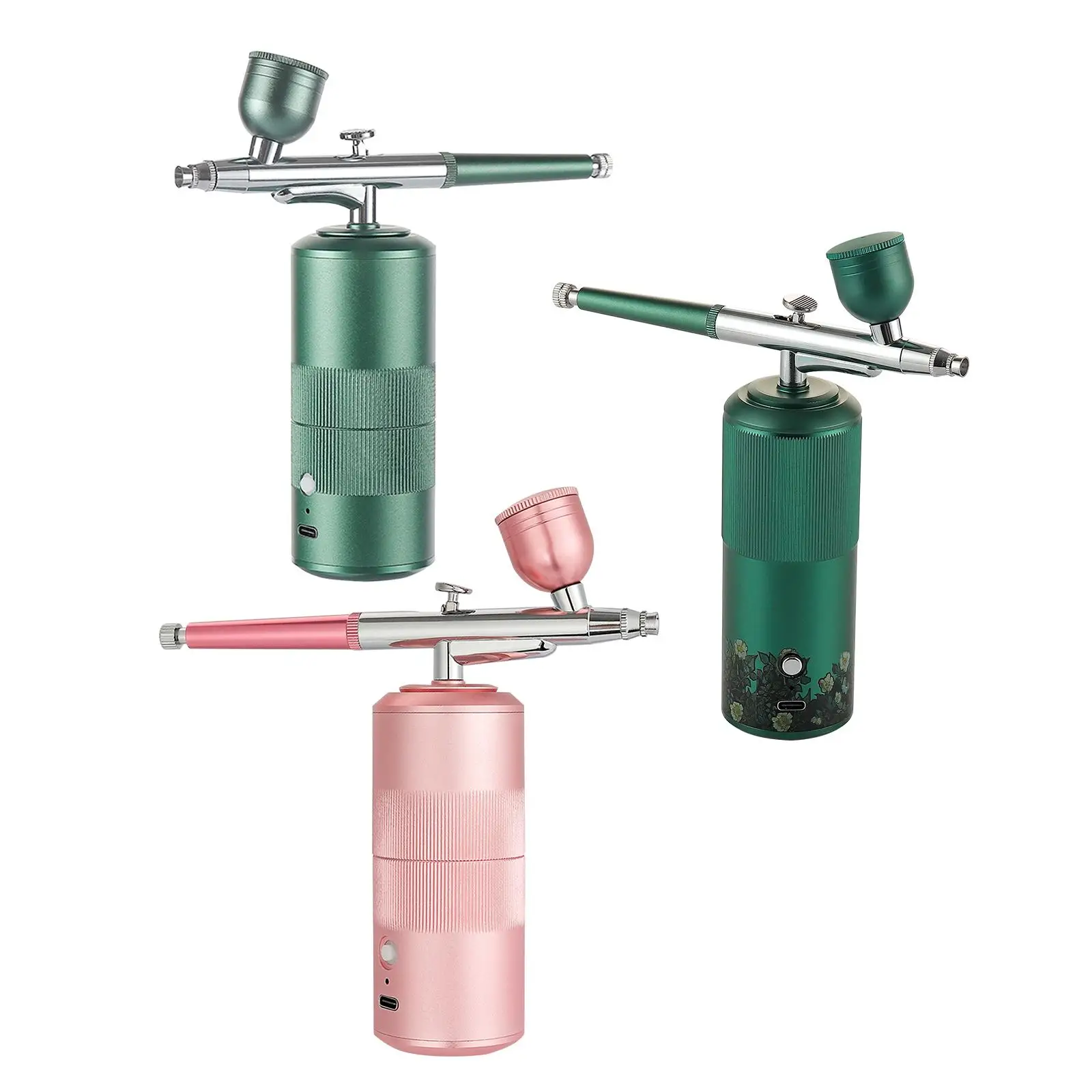 

Набор аэрографов с компрессором, портативный инструмент с USB-зарядкой для парикмахера