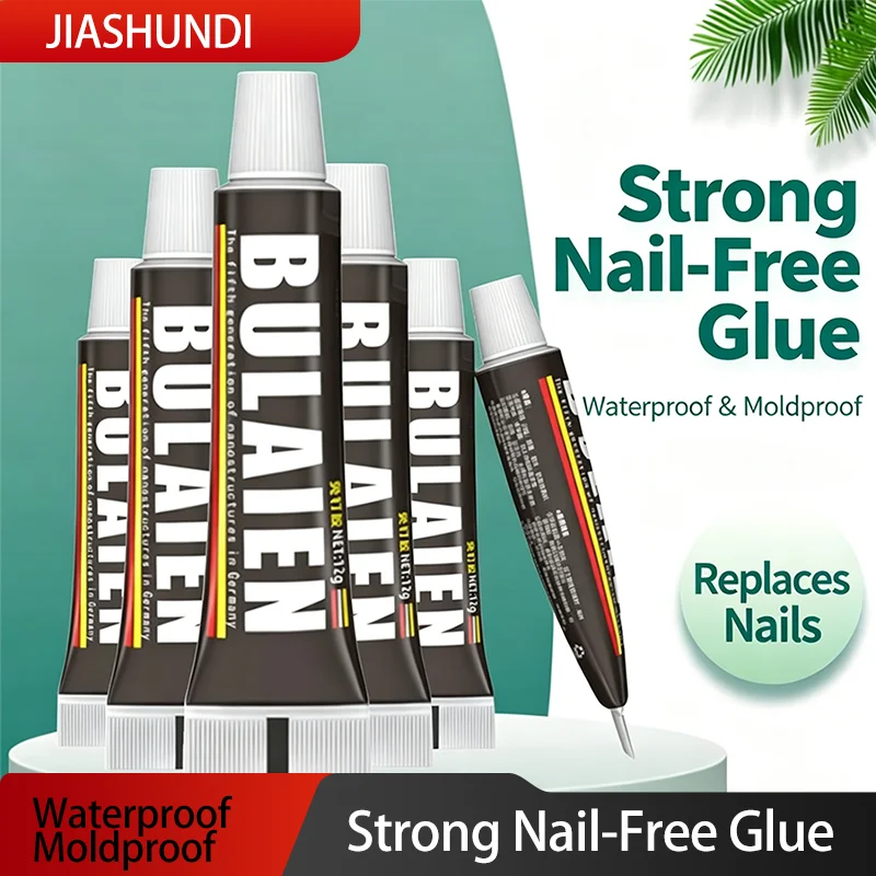 1PC 6g/12g Super Glue Instant Strong Bond Quick Drying Moistureproof Adhesive Sealant for Marble Metal Glass Tile Home Repair