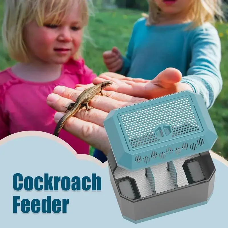 Mini insect breeding box Keep away from light Live food Box Storage for Lizards Chameleons Snake Feeding Habitat for Reptile