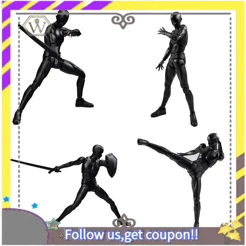 New Action Figures PVC Model With Box Drawing Figure Models For Artists(Female+Male)