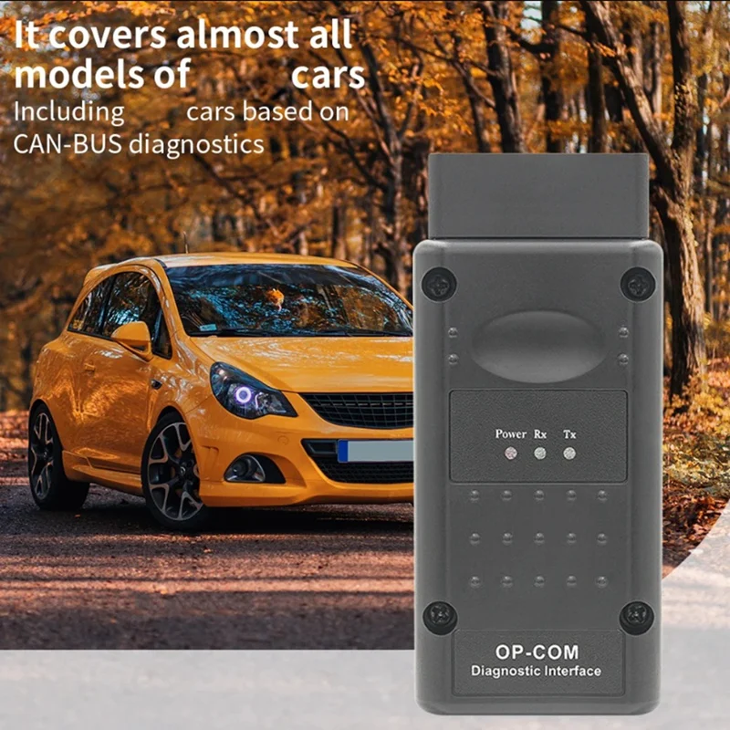 New OPCOM 2014V V1.99 FTDI FT232RQ Black ABS New OPCOM 120309A Latest Version OBD2 Op-Com / Op Com / Opcom