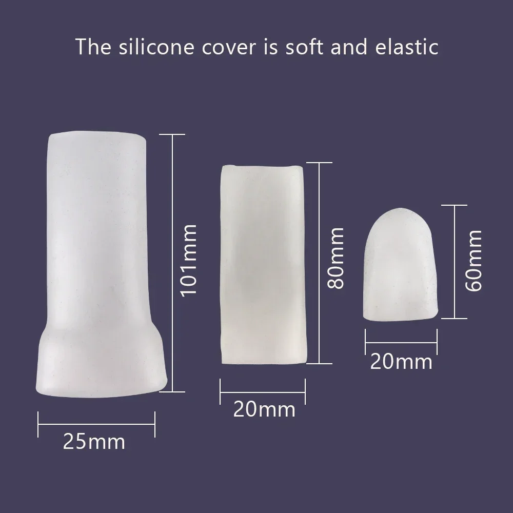 SM Penis Sleeve Extender Uitbreiding Siliconen Eikel Protector Cap Vervanging Penis Pomp Brancard Vastklemmen Accessoires Seksspeeltjes