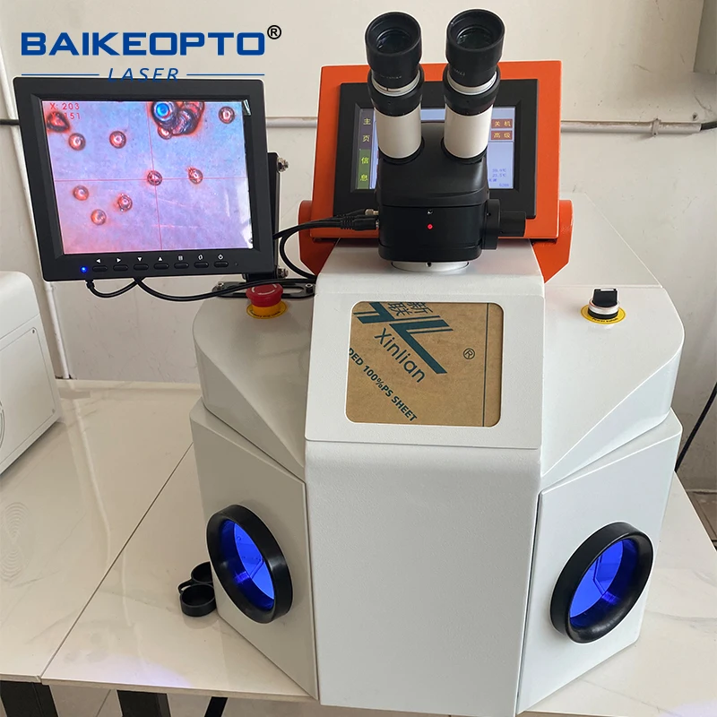200W Jewelry Laser Welding Machine Denture Spot Welding Machine Laser Jewelry Welding Machine