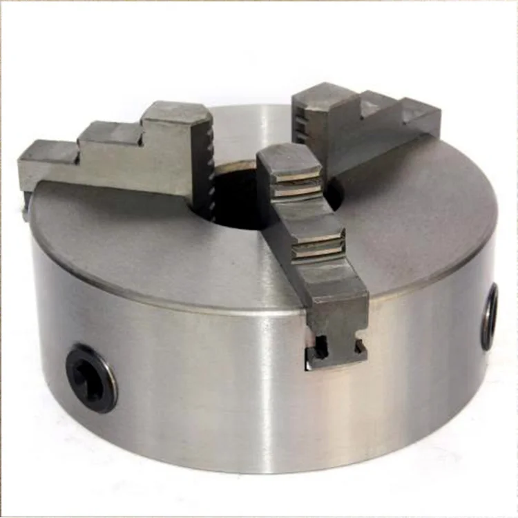 12 Inch OD 315mm Self-centering Three Jaw Steel Chuck Russian Standard 7100-0011 CNC Machine Tool Clamping Manual Chuck