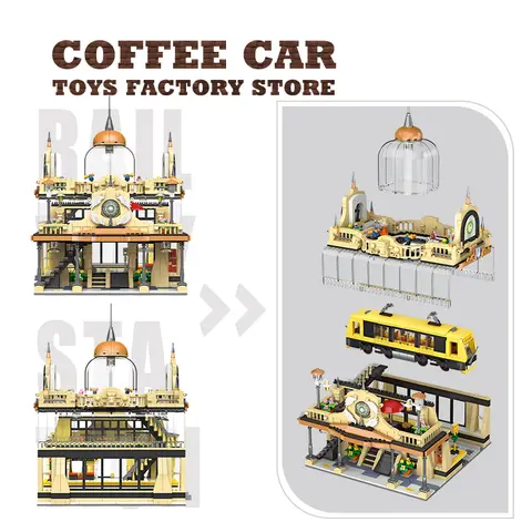 10 best sales लेगो ट्रेन स्टेशन - №2