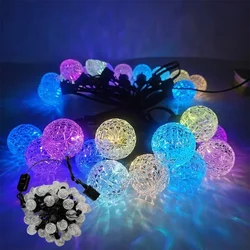 G40 Globe Bulbs Wasserdichte Glühbirnen Smart App Remote Terrasse Lichter Timer Veranda Balkon Dekor DIY Outdoor Traufe Hof Ball Lichter