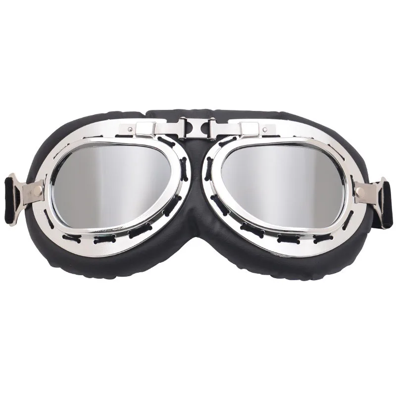 New Steampunk Goggles Horse Racing Anime Character Style Eyewear Stay Gold Cosplay For Halloween Carnival Party Costume Props