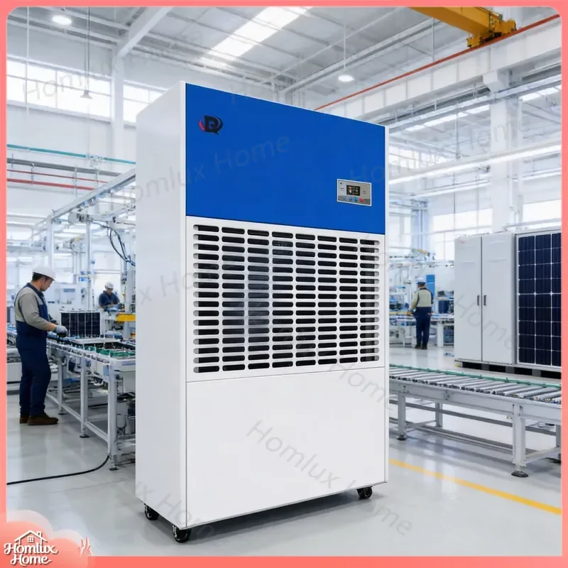 480L/D Industrial Dehumidifier for Planting Room Greenhouse Agriculture Humidity Control High Capacity Commercial Grade