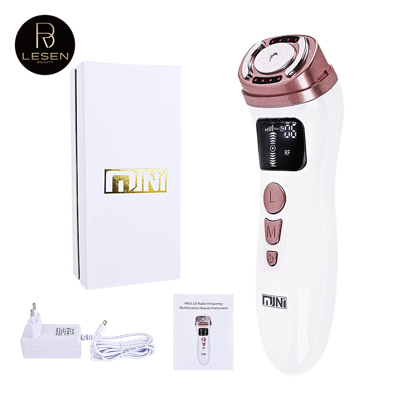 

2 Generation Mini HIFU Machine Ultrasound Machine Fadiofrecuencia EMS Microcurrent Lift Firm Tightening Skin Wrinkle Lesen Beaut