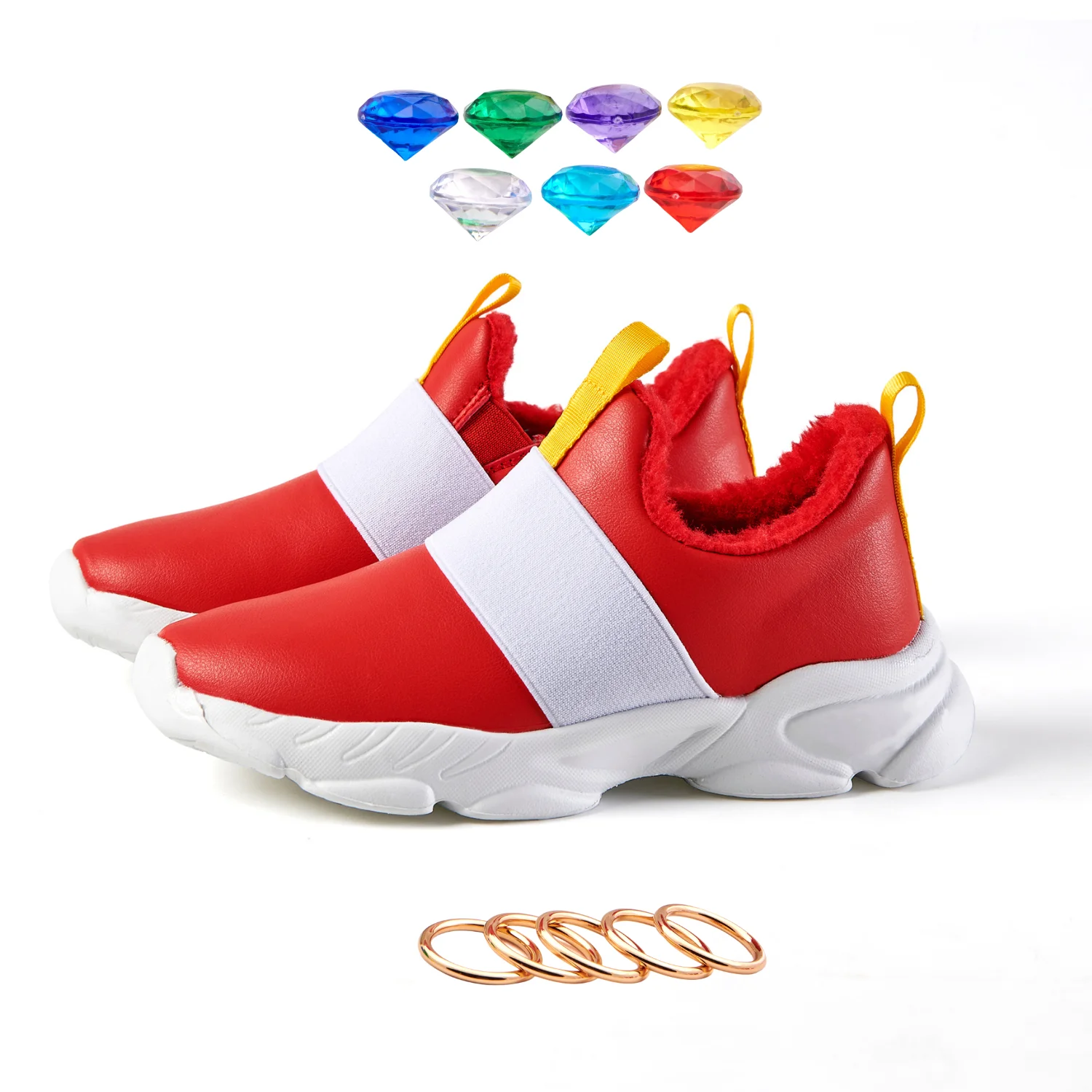 Sonic Shoes Winter For Boy Kids Go Fast Sonic Zapatillas Sonic Red Sonic Shoes For Kids Boys Girls Cartoon Anime Sonic  Shoes