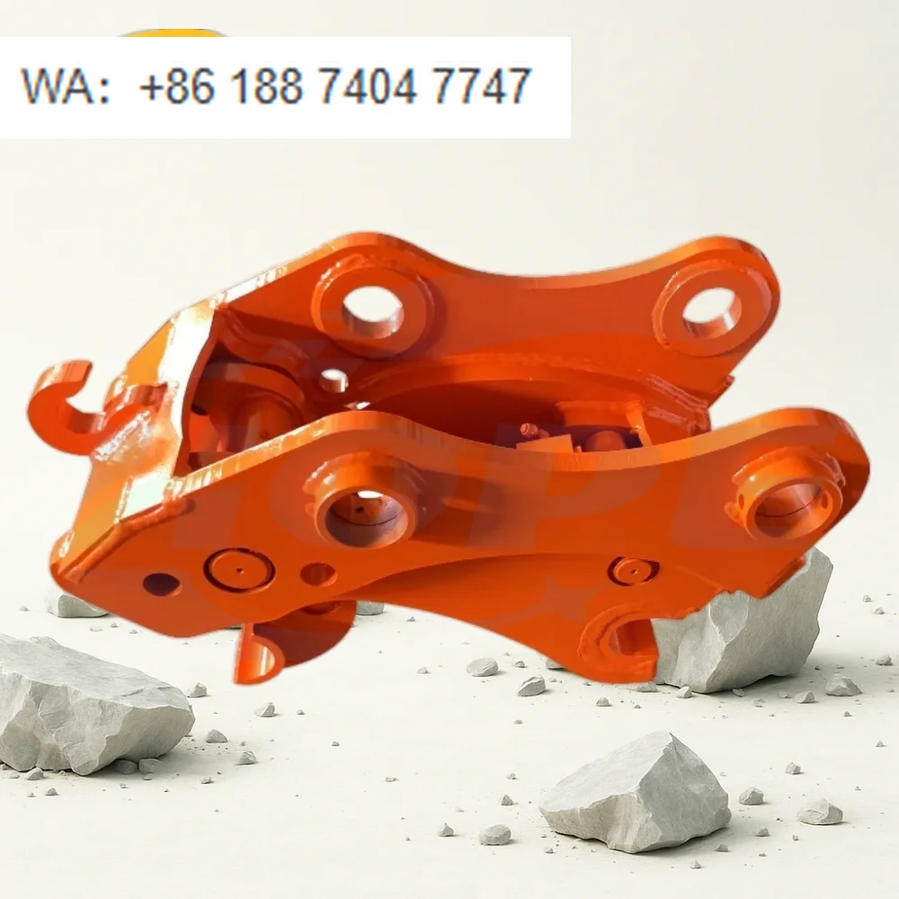 Hydraulic Quick Hitch Designed for Precise Alignment and Efficient Attachment Replacement on Excavators