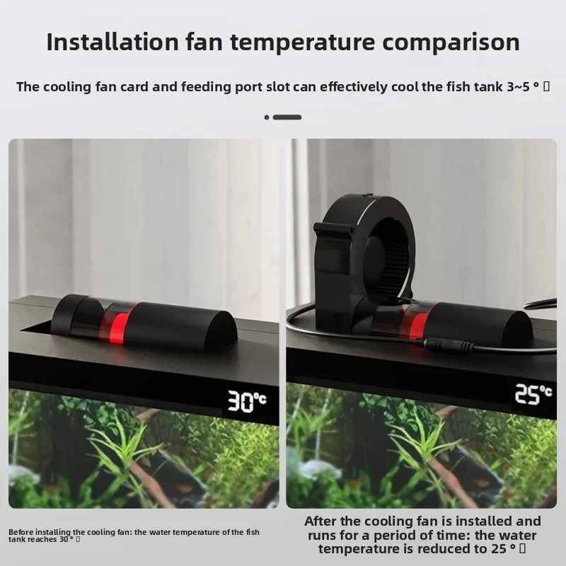 เหมาะสำหรับพัดลมระบายความร้อนตู้ปลาอัจฉริยะ Xiaomi Mijia