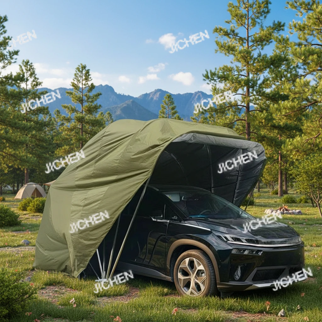 

Deposit Semi-automatic mobile folding telescopic garage sun protection