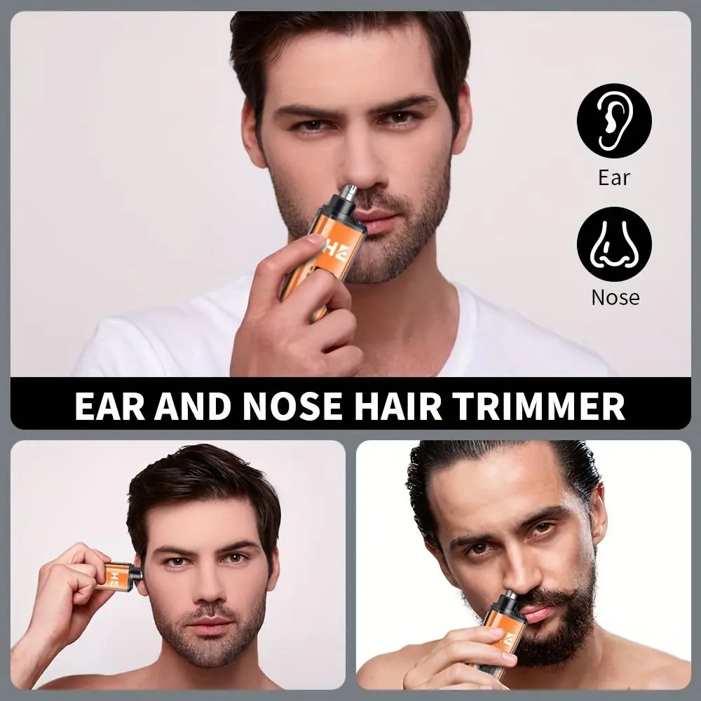 Mini Electric Nose Hair Trimmer Painless Portable Ear Face Clean Trimmer Safety Pruning Rechargeable Eyebrow Trimmer Household