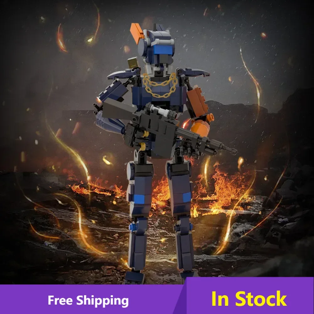 

Chappieed Robot Building Blocks Toy Mech Warrior Bricks Set Home Decorations Christmas Gifts for Fans Friend and Kids(355 PCS)