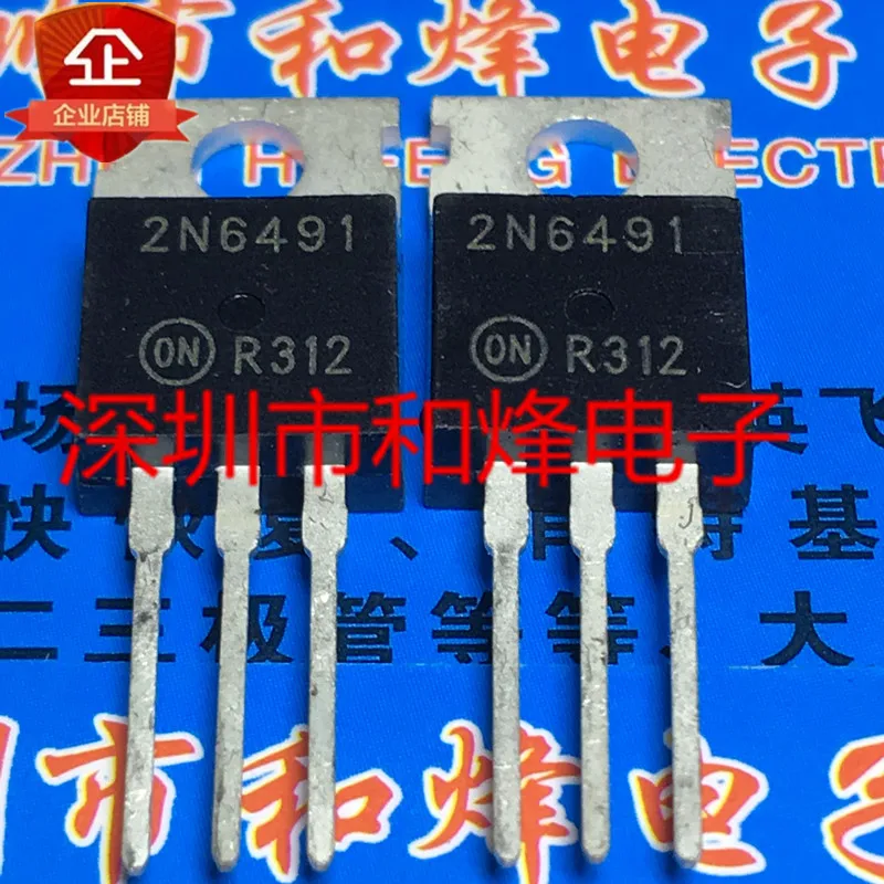 5PCS-10PCS 2N6491 TO-220 80V 15A On Stock New And Origjnal