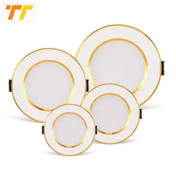 Spot LED Downlight Ceiling Lamp 7W 9W 12W 15W 18W spotlight cold white warm round recessed lamp AC 220V 240V Lighting