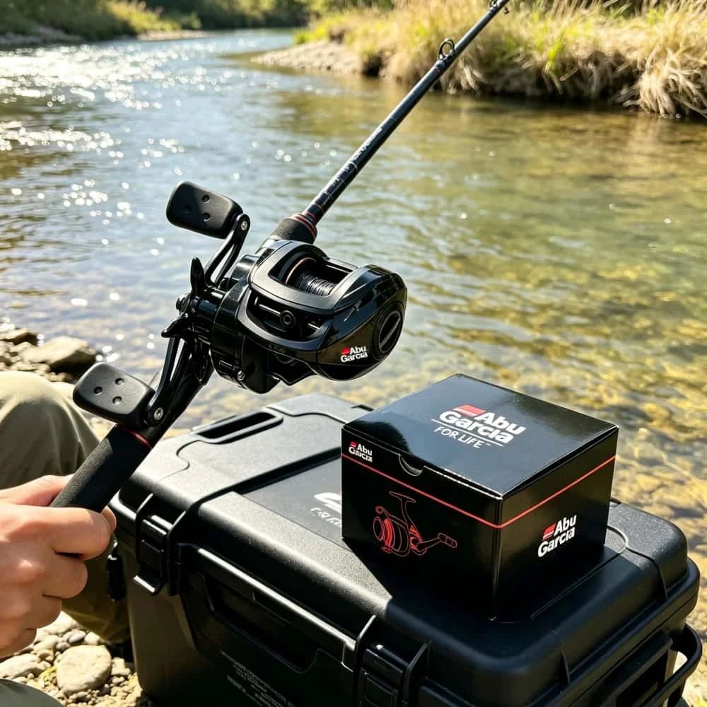 Heiß begehrte ABU GARCIA PROMAX3 Baitcasting-Angelrollen mit 7+1 Edelstahlkugellagern, 7.1:1 Hochgeschwindigkeitsverhältnis, 8 kg maximale Bremskraft. – Detail 7