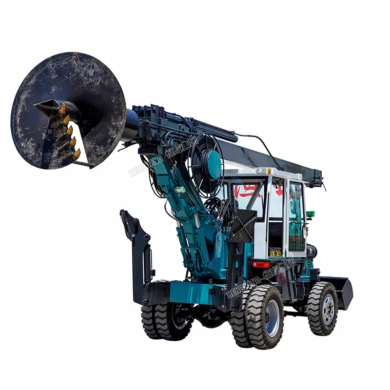 YG YGYG High Efficiency 35m Depth Foundation Hole Rotary Cfa Piling Drilling Rig Hydraulic Rotary Water Well Drill Rigs Machine