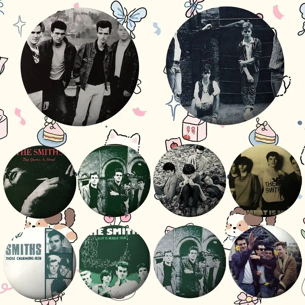 The Smiths Abzeichen Weißblech Soft Button Pin Brosche Metall Abzeichen Custom Schmuck Accessoires Hut Tasche Revers