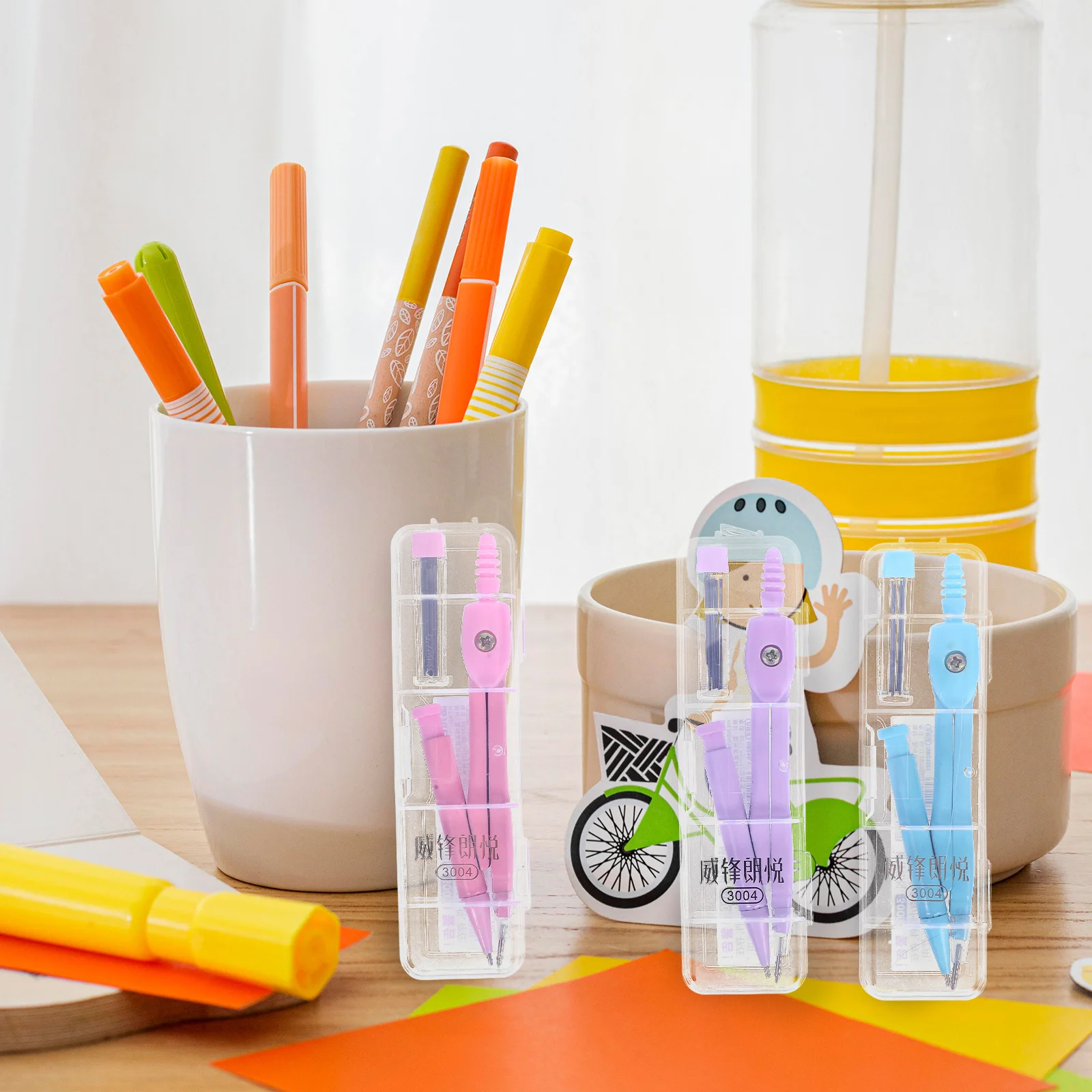 3 مجموعات بوصلة هندسية مجموعة بناء قوي للمبتدئين ودية أداة رسم دقيقة للمشروعات الفنية للفصول الدراسية