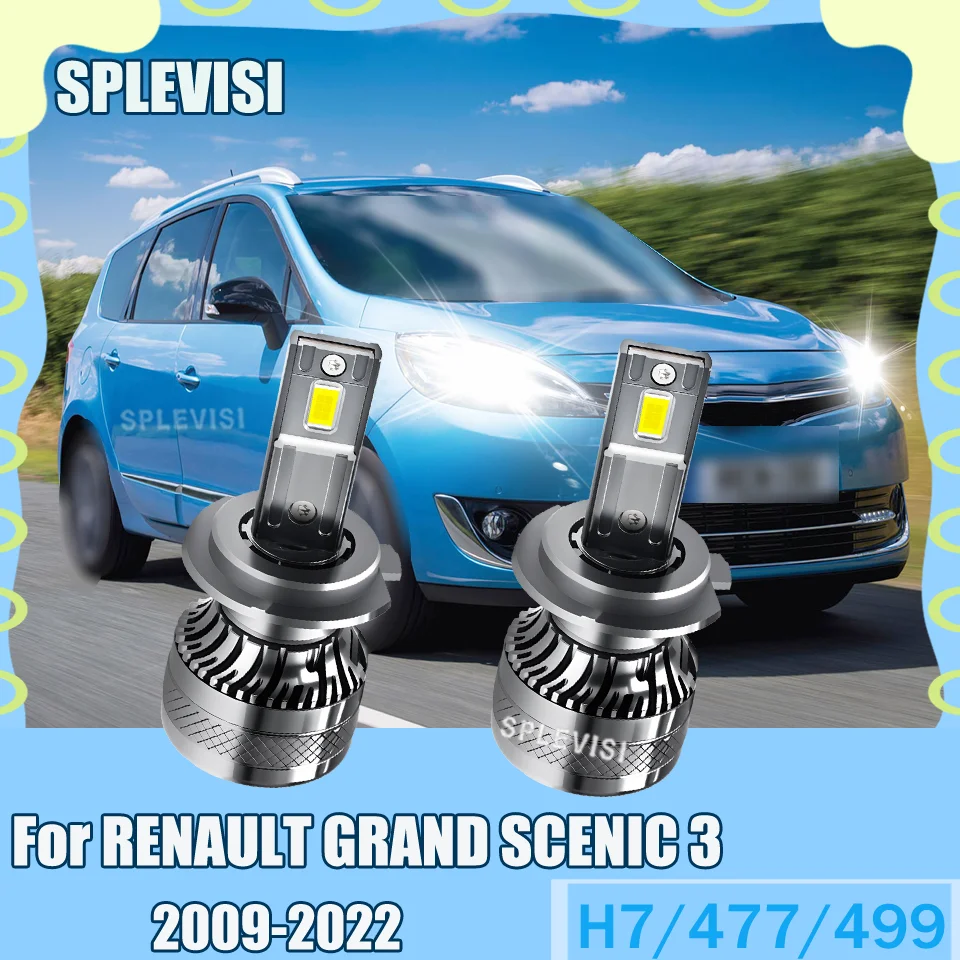 

Upgrade IP68 Headlights H7 led For RENAULT GRAND SCENIC 3 2009 2010 2011 2012 2013 2014 2015 2016 2017 2018 2019 2020 2021 2022