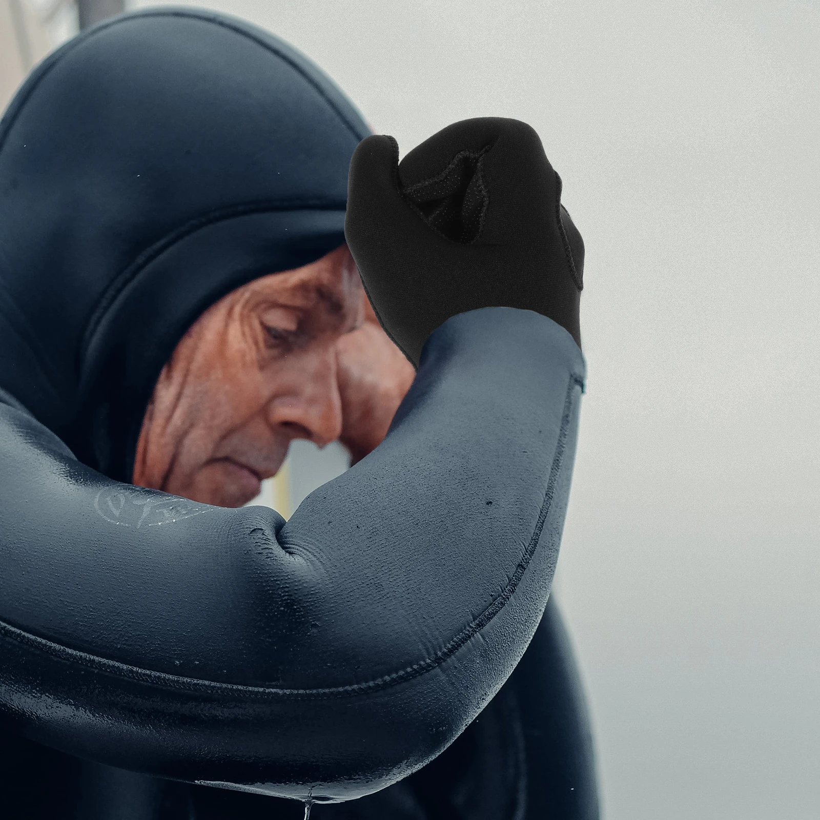 

1Pair Diving Gloves Warm Anti-Slip Neoprene Snorkeling Scuba Kayaking Fishing Black S Diving Gloves for Fishing