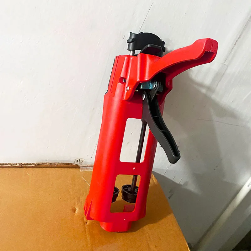 Pistola de cartucho con componente de tubería doble 1:1, aplicador Manual hidráulico de mano, pistola de pegamento de calafateo para herramienta de