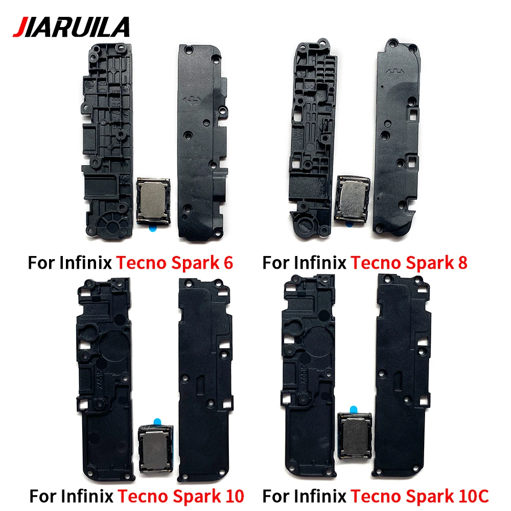 50Pcs，Loud Speaker Buzzer Ringer Replacement Accessories Parts For Infinix Tecno Spark 6 8 10 10C 5 8T 8C 9T 9 Pro Go 2022 2023