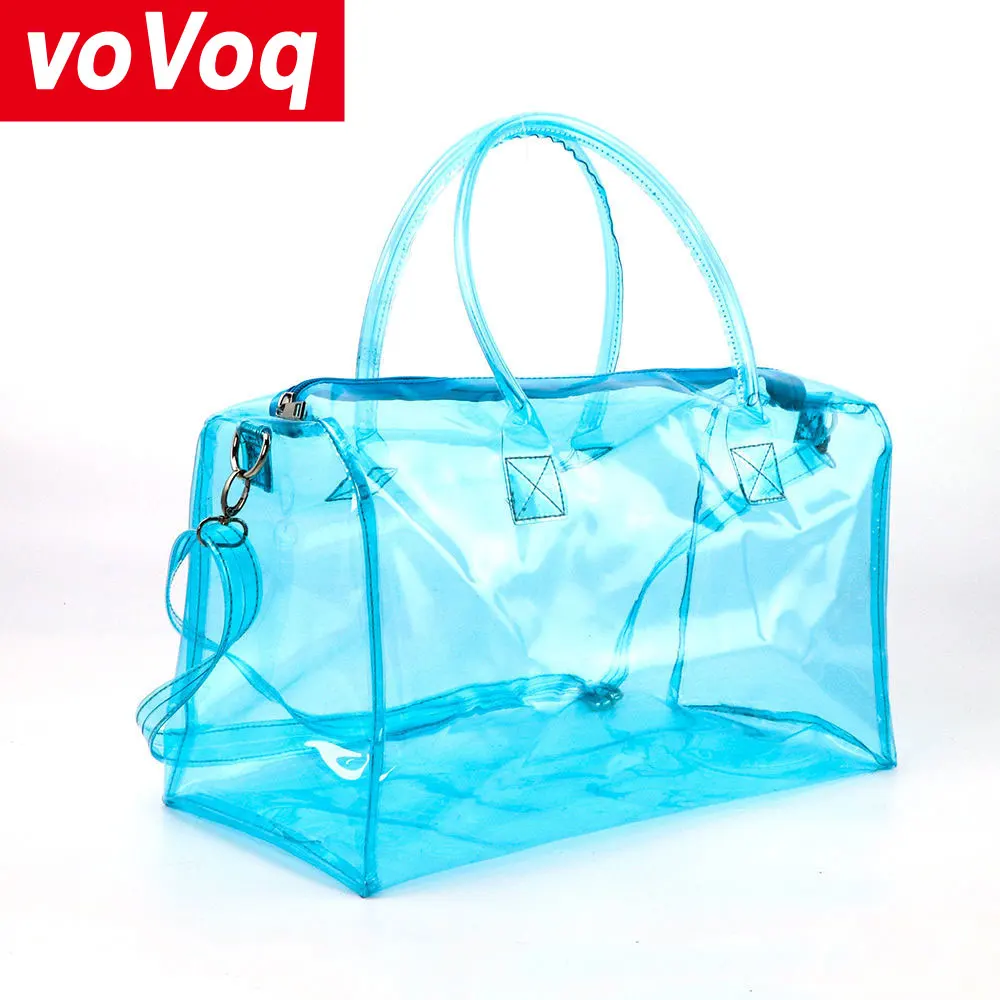 Beach Casual for Logo Jelly Large Outdoor Sports Women Bag