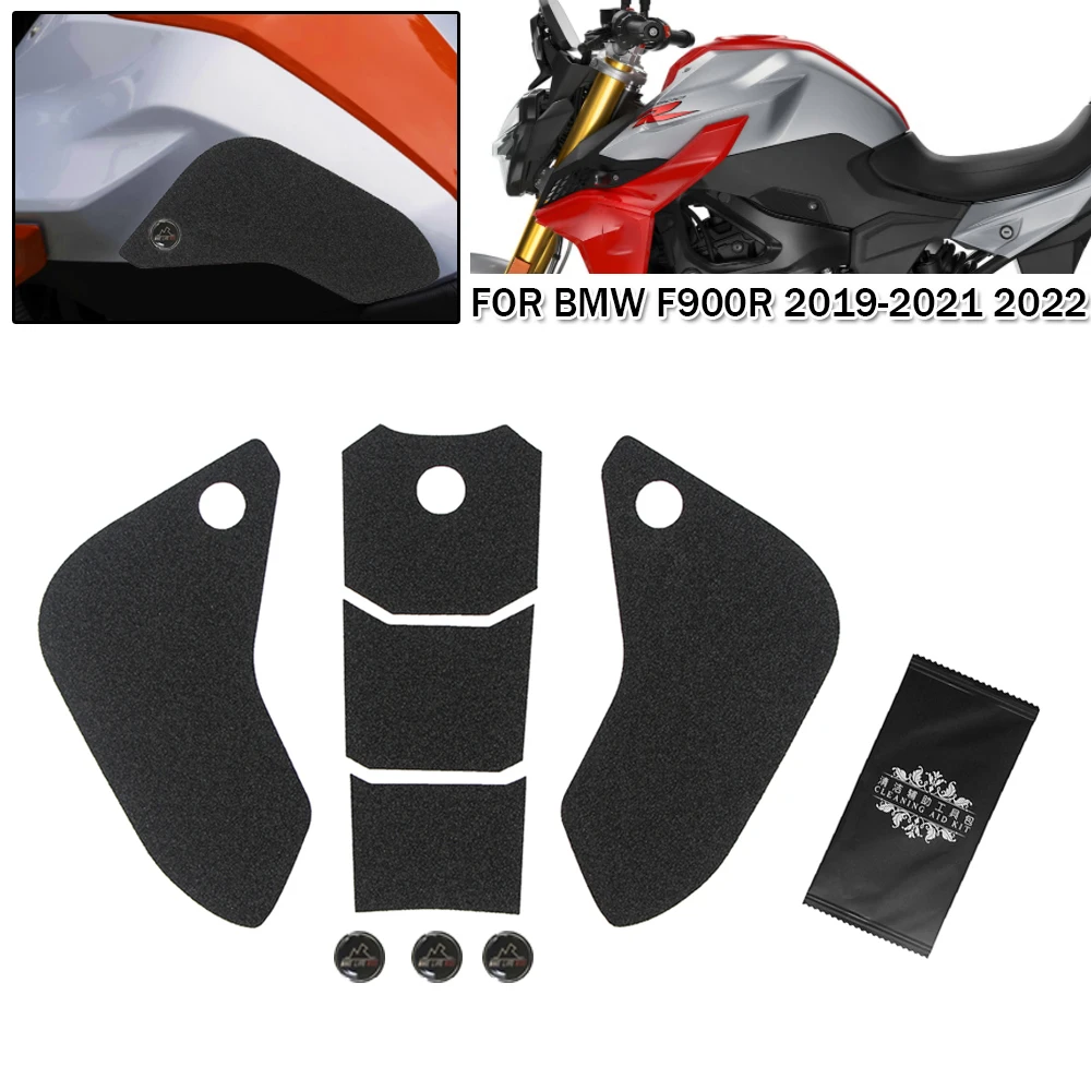 

Motorcycle Side Fuel Tank Pad For BMW F900R F 900R F900 R 2019 2020 2021 2022 TankPad Protector Stickers Knee Grip Traction Pads